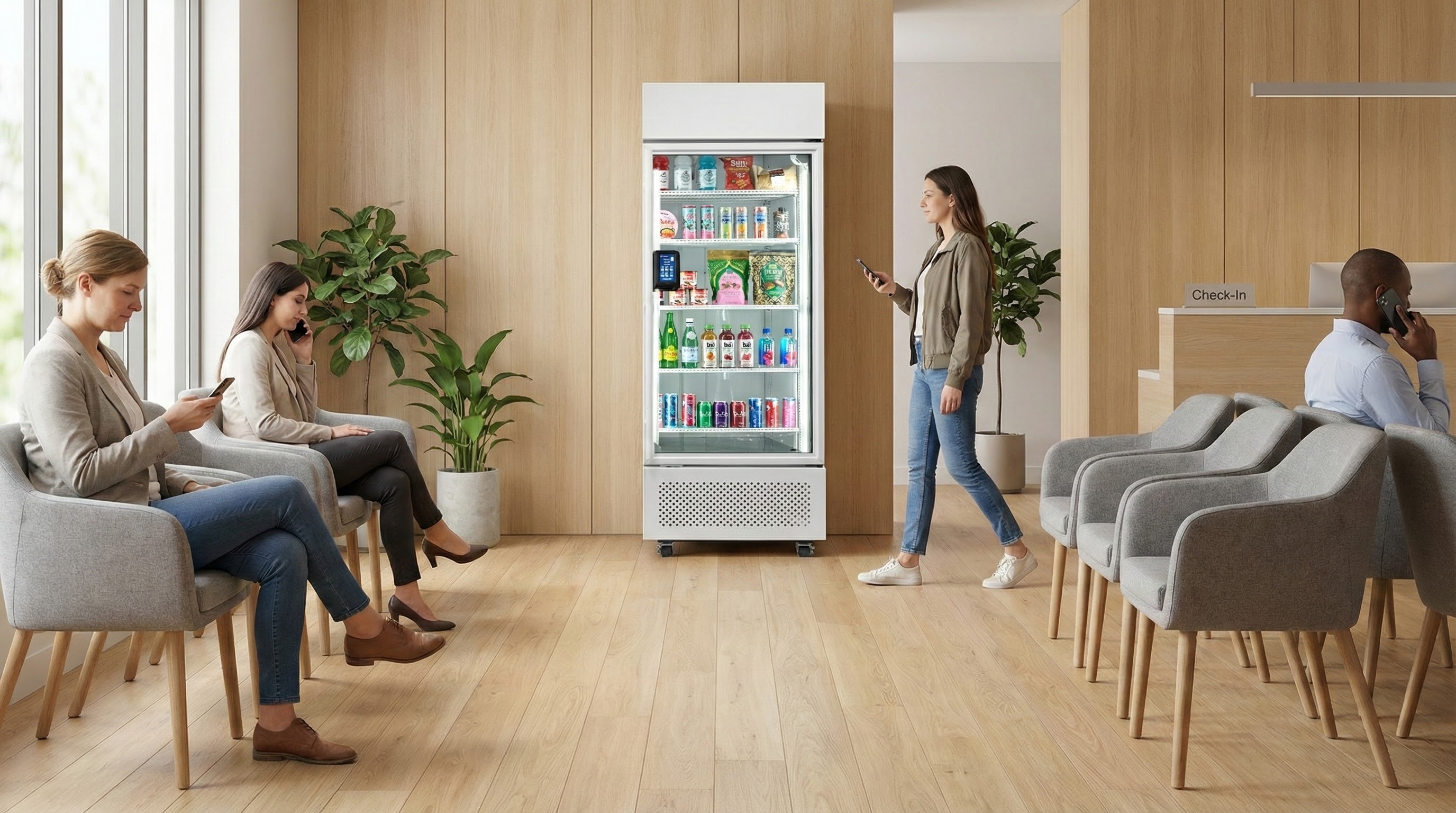 Office Lobby Smart Cooler