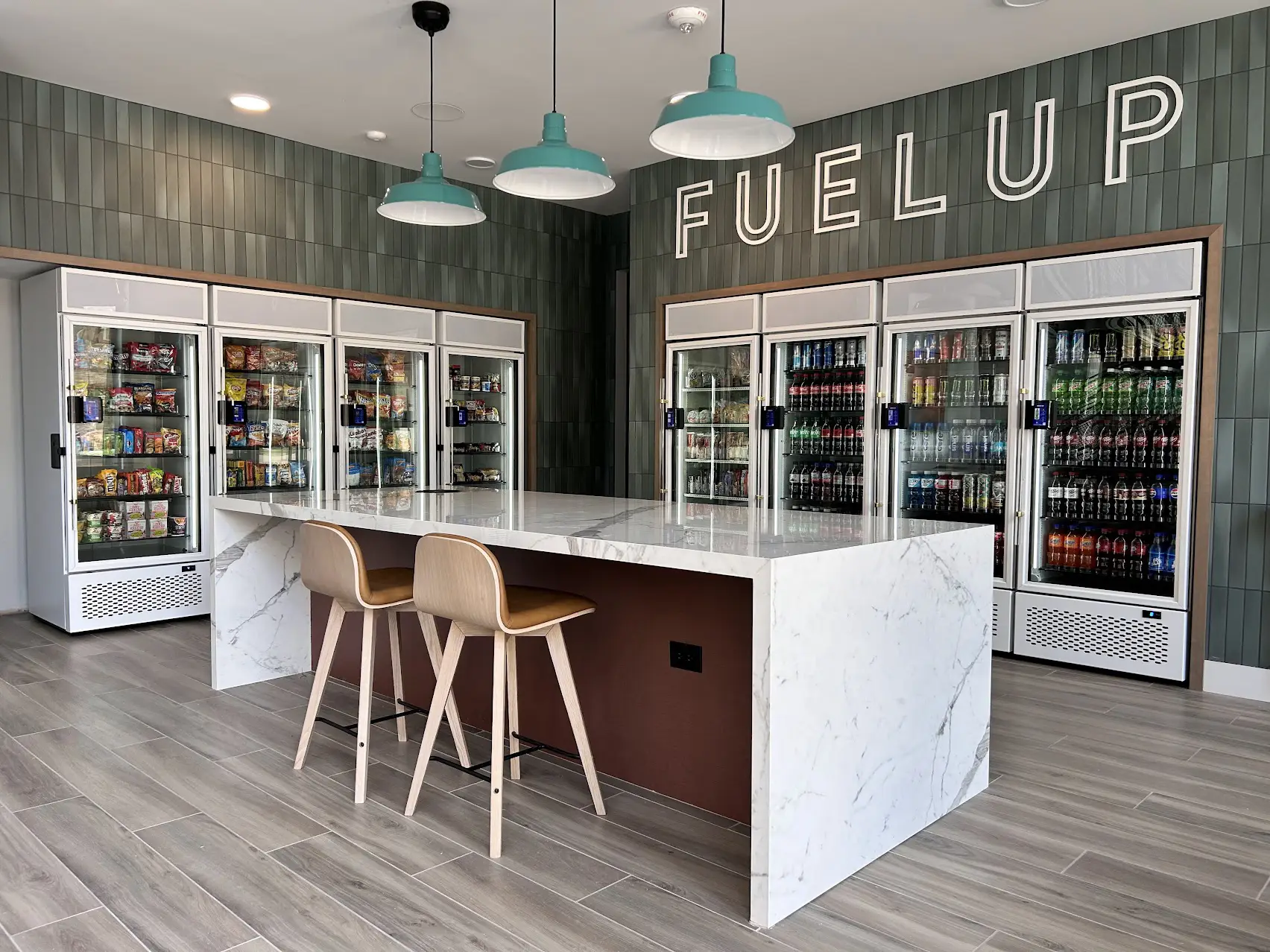 Modern Micro Market Installation