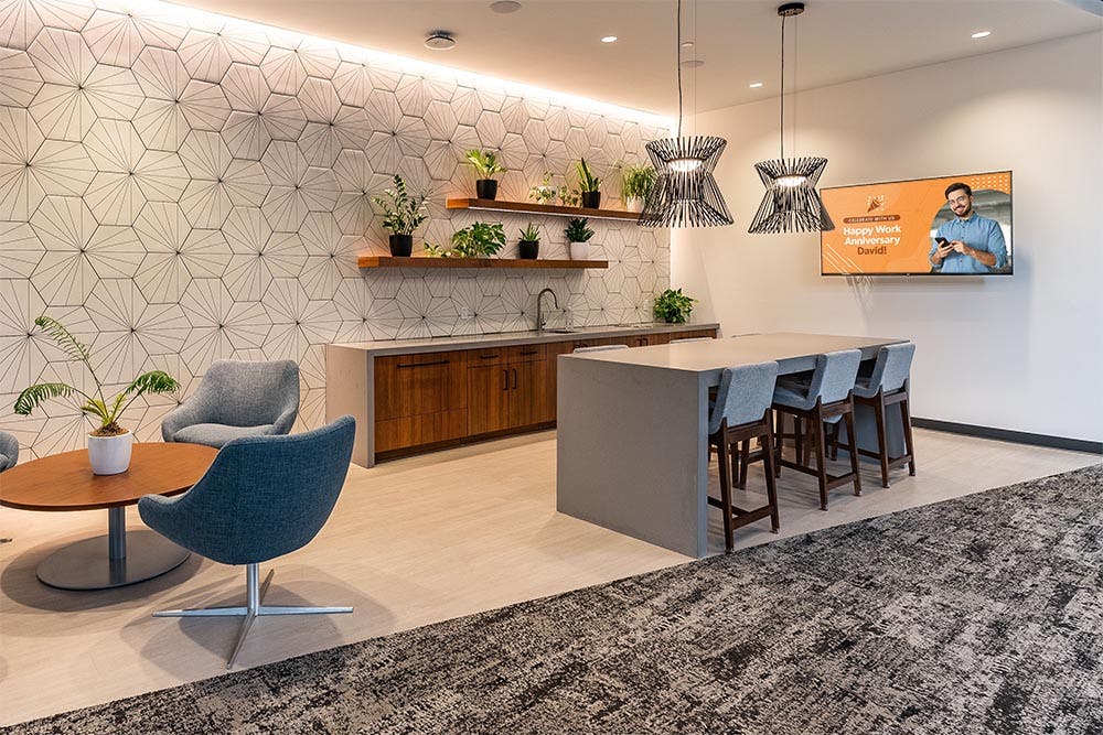 Modern Office Break Room